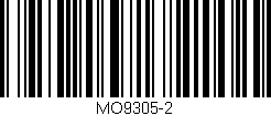 Código de barras (EAN, GTIN, SKU, ISBN): 'MO9305-2'