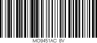 Código de barras (EAN, GTIN, SKU, ISBN): 'MO9451AC/8V'