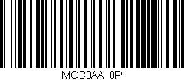 Código de barras (EAN, GTIN, SKU, ISBN): 'MOB3AA/8P'