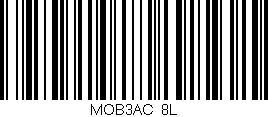 Código de barras (EAN, GTIN, SKU, ISBN): 'MOB3AC/8L'