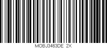 Código de barras (EAN, GTIN, SKU, ISBN): 'MOBJ3463DE/2X'