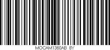 Código de barras (EAN, GTIN, SKU, ISBN): 'MOCAM1360AB/8Y'