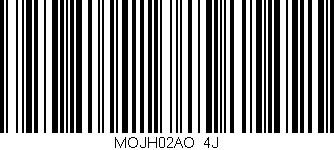 Código de barras (EAN, GTIN, SKU, ISBN): 'MOJH02AO/4J'