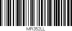 Código de barras (EAN, GTIN, SKU, ISBN): 'MR352LL'