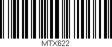 Código de barras (EAN, GTIN, SKU, ISBN): 'MTX622'