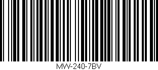 Código de barras (EAN, GTIN, SKU, ISBN): 'MW-240-7BV'