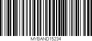 Código de barras (EAN, GTIN, SKU, ISBN): 'MYBAND15234'