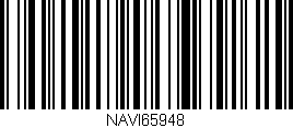 Código de barras (EAN, GTIN, SKU, ISBN): 'NAVI65948'