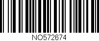 Código de barras (EAN, GTIN, SKU, ISBN): 'NO572674'