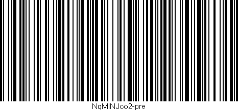 Código de barras (EAN, GTIN, SKU, ISBN): 'NgMINJco2-pre'