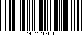 Código de barras (EAN, GTIN, SKU, ISBN): 'OHSCI184848'