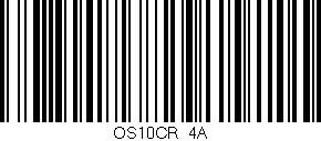 Código de barras (EAN, GTIN, SKU, ISBN): 'OS10CR/4A'