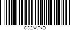 Código de barras (EAN, GTIN, SKU, ISBN): 'OS2AAP4D'