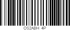 Código de barras (EAN, GTIN, SKU, ISBN): 'OS2ABH/4P'