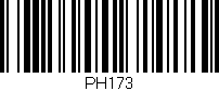 Código de barras (EAN, GTIN, SKU, ISBN): 'PH173'