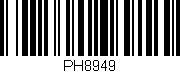 Código de barras (EAN, GTIN, SKU, ISBN): 'PH8949'