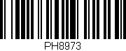 Código de barras (EAN, GTIN, SKU, ISBN): 'PH8973'