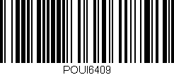 Código de barras (EAN, GTIN, SKU, ISBN): 'POUl6409'
