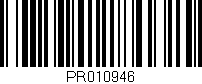 Código de barras (EAN, GTIN, SKU, ISBN): 'PR010946'