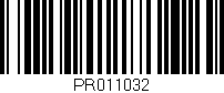 Código de barras (EAN, GTIN, SKU, ISBN): 'PR011032'