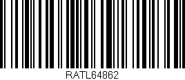 Código de barras (EAN, GTIN, SKU, ISBN): 'RATL64862'