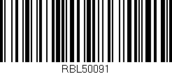 Código de barras (EAN, GTIN, SKU, ISBN): 'RBL50091'