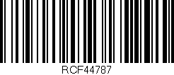 Código de barras (EAN, GTIN, SKU, ISBN): 'RCF44787'