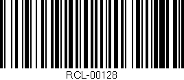 Código de barras (EAN, GTIN, SKU, ISBN): 'RCL-00128'