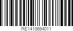 Código de barras (EAN, GTIN, SKU, ISBN): 'RE1410684011'