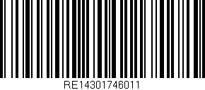 Código de barras (EAN, GTIN, SKU, ISBN): 'RE14301746011'