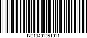 Código de barras (EAN, GTIN, SKU, ISBN): 'RE16431351011'