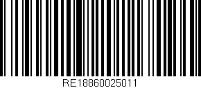Código de barras (EAN, GTIN, SKU, ISBN): 'RE18860025011'