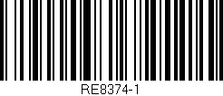 Código de barras (EAN, GTIN, SKU, ISBN): 'RE8374-1'