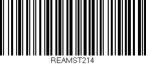 Código de barras (EAN, GTIN, SKU, ISBN): 'REAMST214'