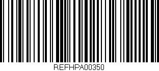 Código de barras (EAN, GTIN, SKU, ISBN): 'REFHPA00350'