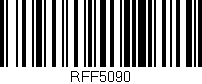 Código de barras (EAN, GTIN, SKU, ISBN): 'RFF5090'