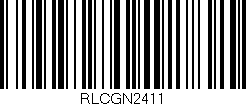 Código de barras (EAN, GTIN, SKU, ISBN): 'RLCGN2411'