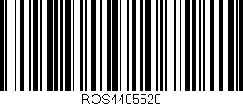 Código de barras (EAN, GTIN, SKU, ISBN): 'ROS4405520'