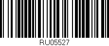 Código de barras (EAN, GTIN, SKU, ISBN): 'RU05527'