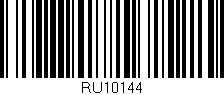 Código de barras (EAN, GTIN, SKU, ISBN): 'RU10144'