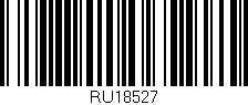 Código de barras (EAN, GTIN, SKU, ISBN): 'RU18527'