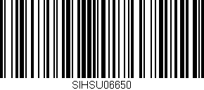 Código de barras (EAN, GTIN, SKU, ISBN): 'SIHSU06650'