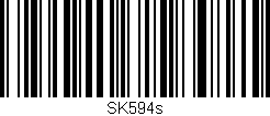 Código de barras (EAN, GTIN, SKU, ISBN): 'SK594s'