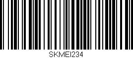 Código de barras (EAN, GTIN, SKU, ISBN): 'SKMEI234'