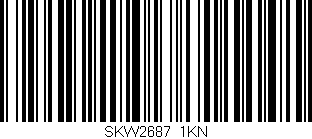 Código de barras (EAN, GTIN, SKU, ISBN): 'SKW2687/1KN'