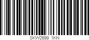 Código de barras (EAN, GTIN, SKU, ISBN): 'SKW2699/1KN'