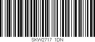 Código de barras (EAN, GTIN, SKU, ISBN): 'SKW2717/1DN'