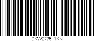 Código de barras (EAN, GTIN, SKU, ISBN): 'SKW2775/1KN'