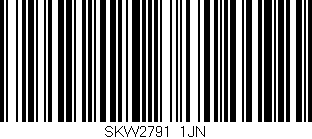 Código de barras (EAN, GTIN, SKU, ISBN): 'SKW2791/1JN'