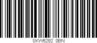 Código de barras (EAN, GTIN, SKU, ISBN): 'SKW6282/0BN'